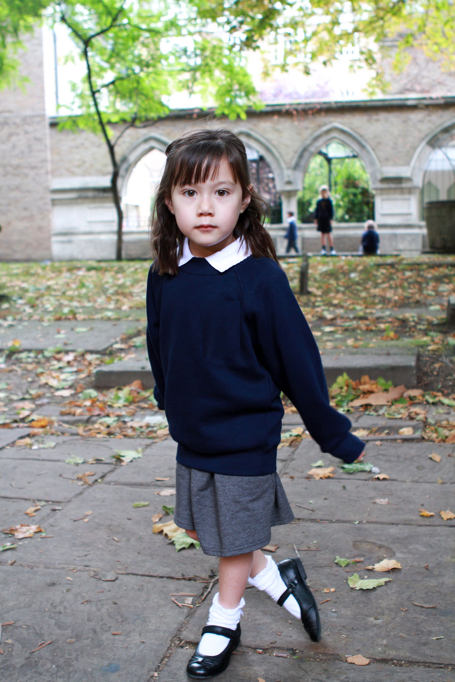 Caitlyn, vista aquí en la escuela primaria, fue diagnosticada con autismo un año antes de su muerte